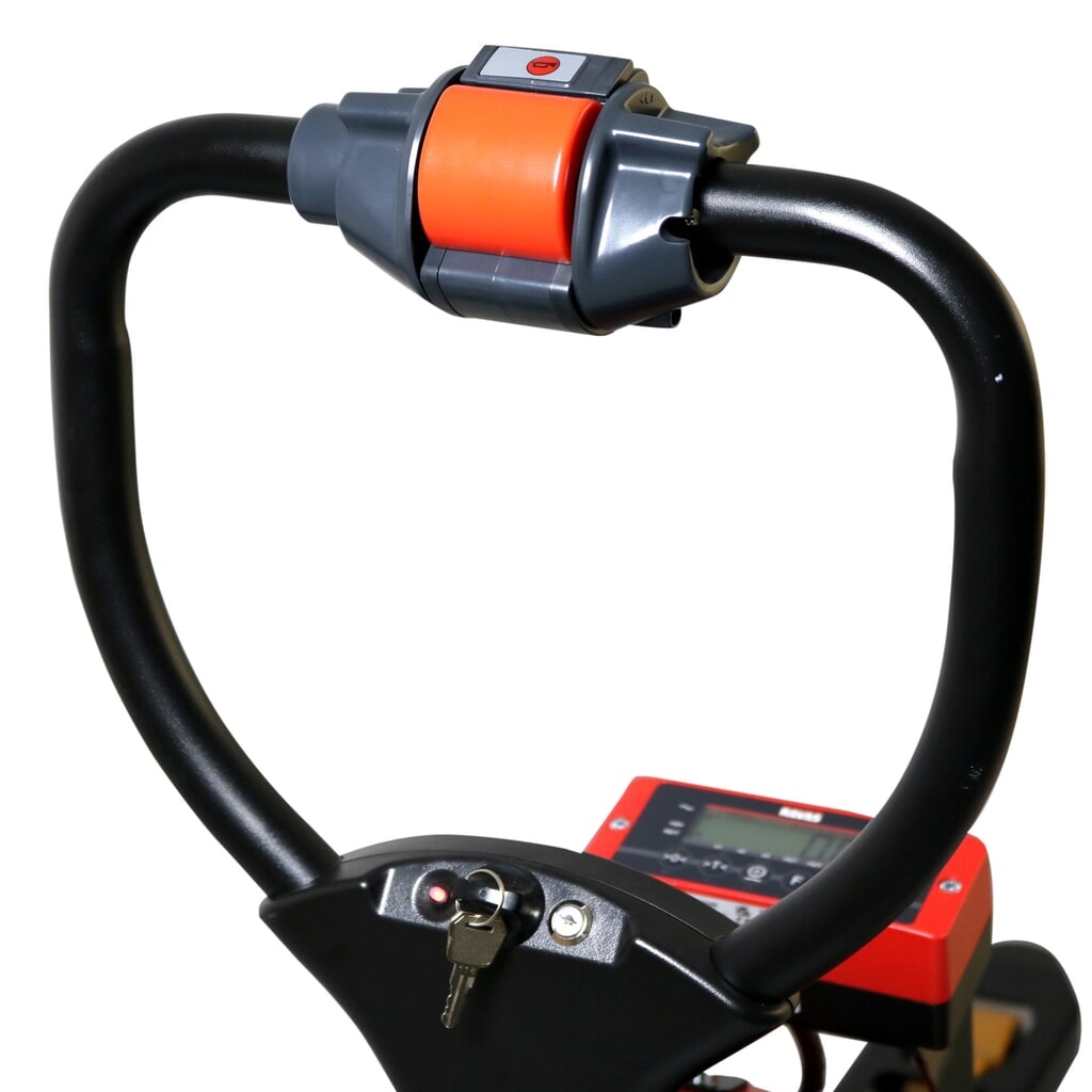 RAVAS transpalette électrique avec balance Ergo-Truck 2-11, capacité de charge 1500 kg N° de l'image du produit 4 : RAVAS transpalette électrique avec balance Ergo-Truck 2-11, capacité de charge 1500 kg
