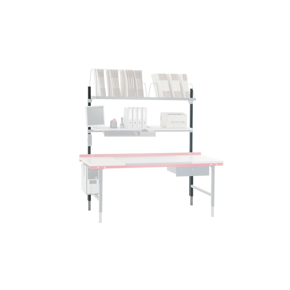 Illustration du produit: Befestigungsholme für Rocholz Packtisch SYSTEM 2000, lang