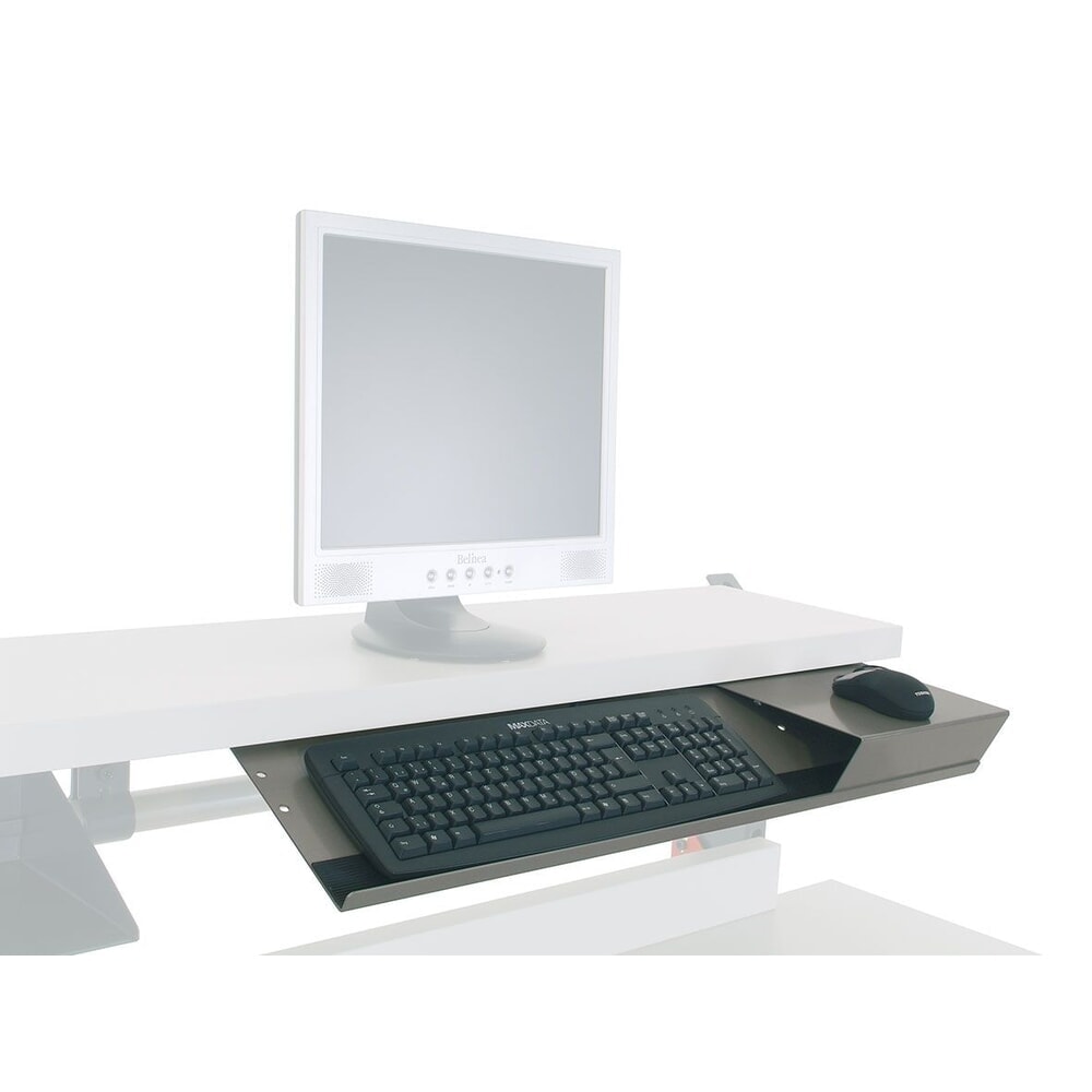 Illustration du produit: Tastatur- und Mausablage für Rocholz Packtisch SYSTEM 2000, HxBxT 20 mm x 760 mm x 210 mm