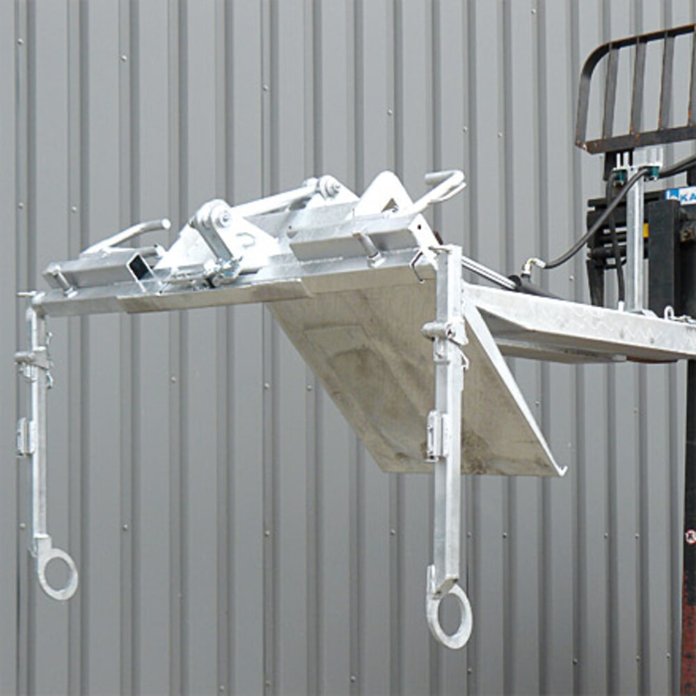 N° de l'image du produit 4 : Eichinger® Basculeur de poubelle pour grandes poubelles (MGB), 600 kg, galvanisé à chaud