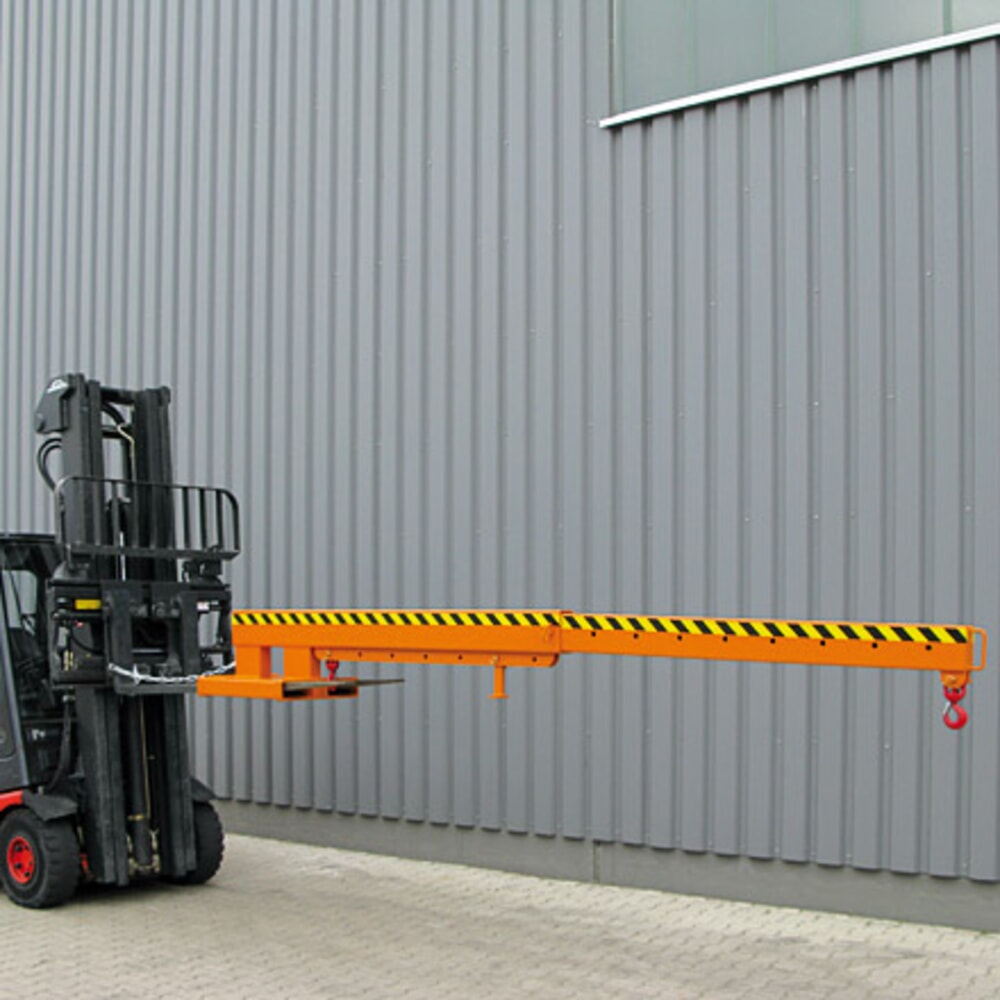 N° de l'image du produit 6 : Eichinger® Bras de grue télescopique, 2 500 kg, gris anthracite