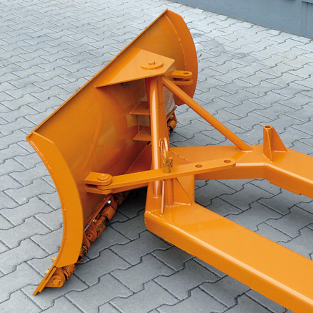 N° de l'image du produit 4 : Eichinger® Pelle chasse-neige, largeur de lame 1 500 mm orangé pur, acier
