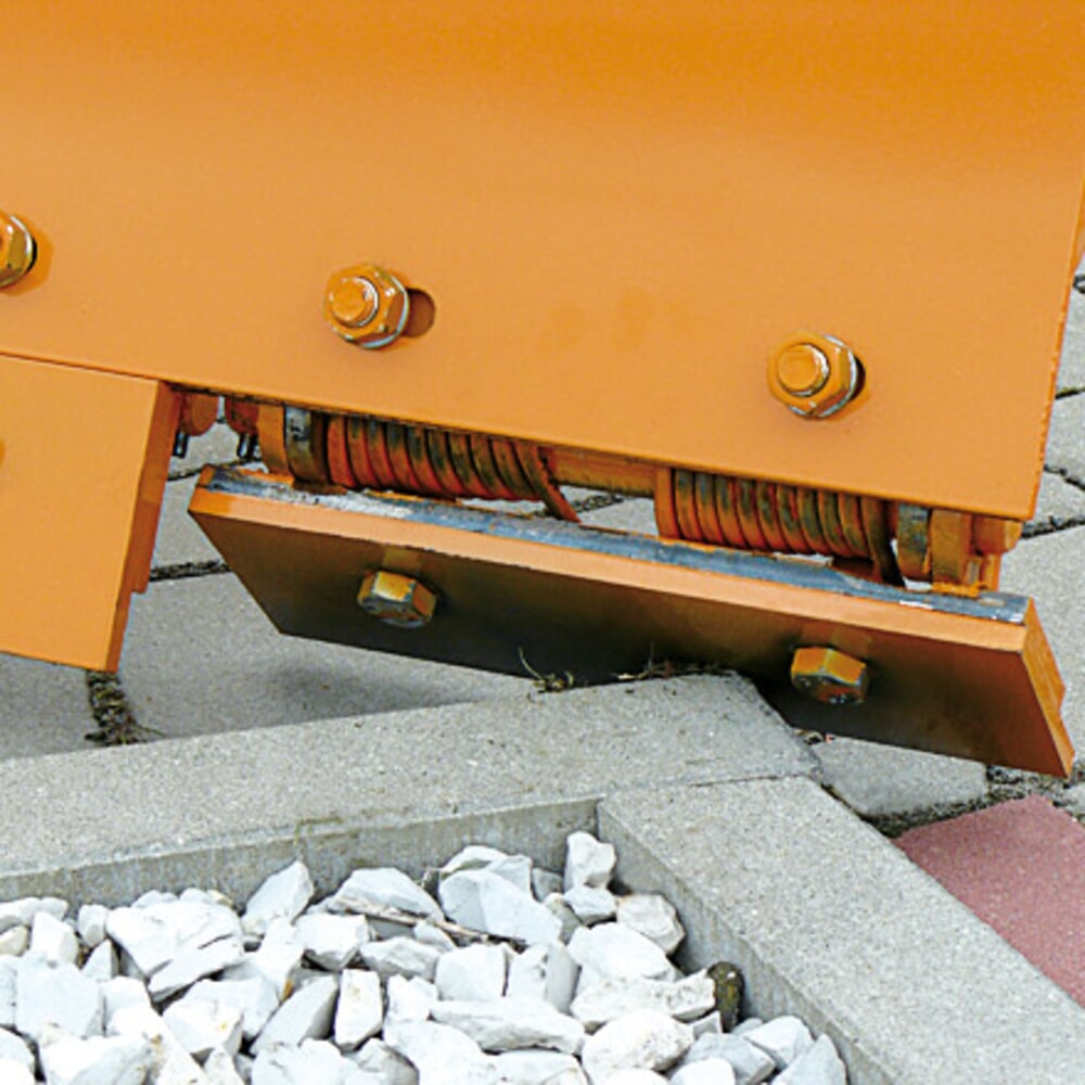 N° de l'image du produit 5 : Eichinger® Pelle chasse-neige, largeur de lame 1 500 mm orangé pur, acier