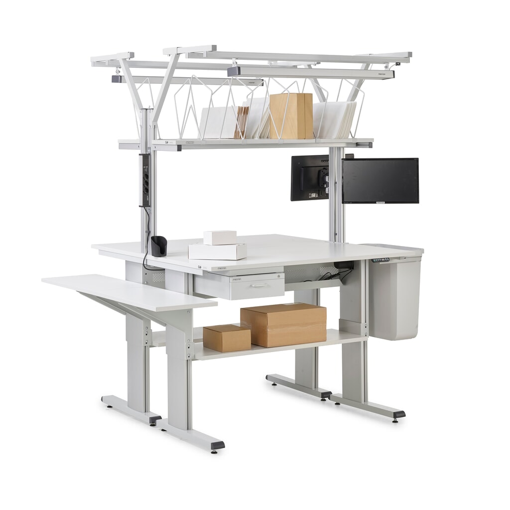 N° de l'image du produit 5 : Extension pour table de travail TRESTON de type WB, largeur 1 000 mm