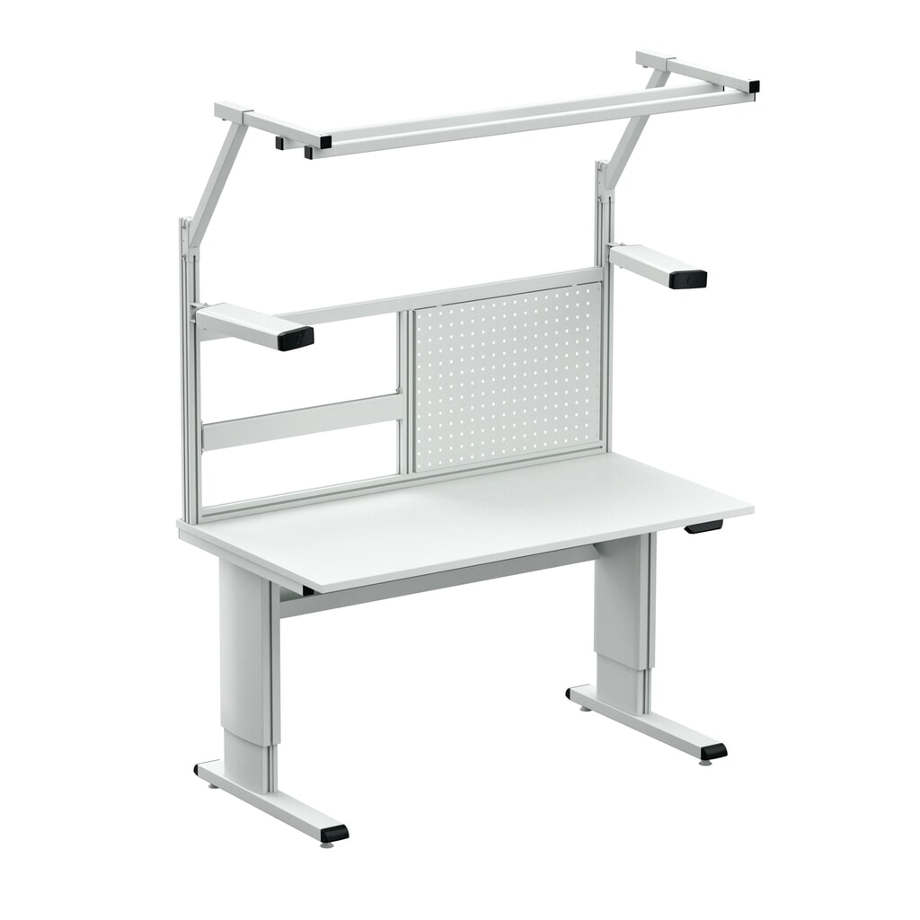 N° de l'image du produit 4 : Kit de cadres pour table de travail TRESTON de type WB, largeur d’environ 1 800 mm