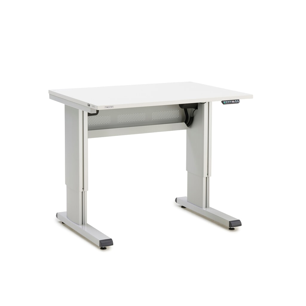 Table de travail TRESTON, type WB, réglable en hauteur, électrique, L x P 1 073 x 800 mm Illustration du produit: Table de travail TRESTON, type WB, réglable en hauteur, électrique, L x P 1 073 x 800 mm