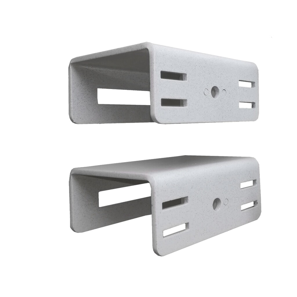 N° de l'image du produit 4 : Kit d'adaptation TRESTON pour bras pivotants sur montants perforés et profilés de montage en C