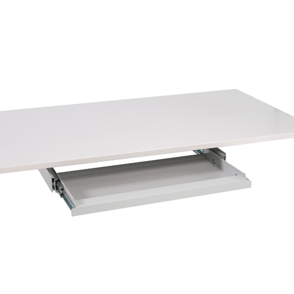 Tiroir à clavier ESD pour table de travail, l x P 500 x 250 mm N° de l'image du produit 4 : Tiroir à clavier ESD pour table de travail, l x P 500 x 250 mm