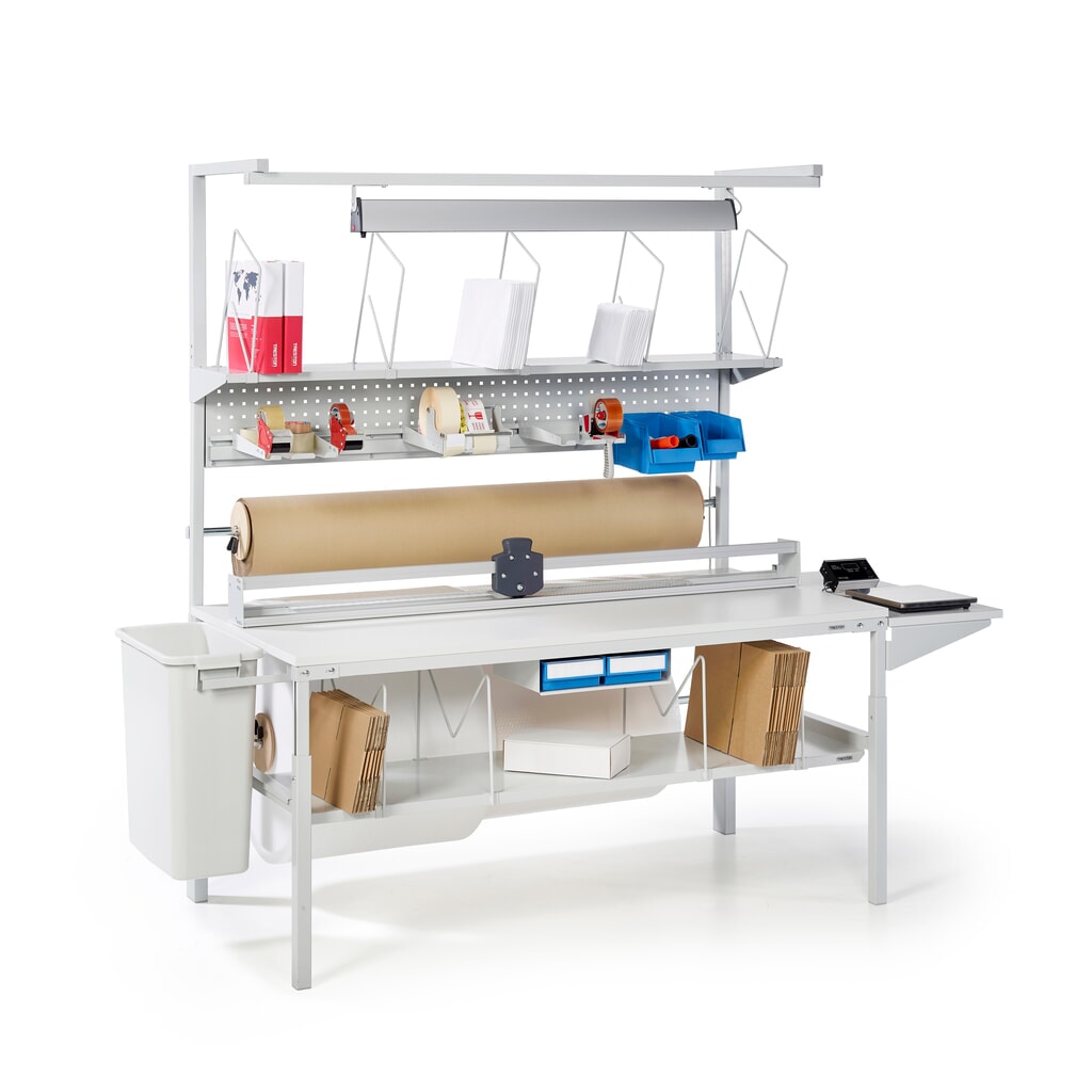 Support supérieur pour rouleau de papier TRESTON pour profilés en C, largeur 1 800 mm N° de l'image du produit 5 : Support supérieur pour rouleau de papier TRESTON pour profilés en C, largeur 1 800 mm