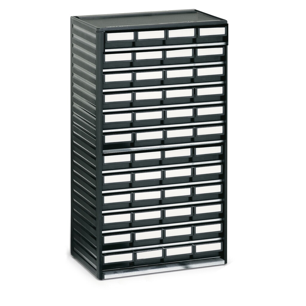 Colonne pivotante TRESTON pour 12 rangements pour petites pièces, Hxlx P 1 730 x 500 x 500 mm N° de l'image du produit 4 : Colonne pivotante TRESTON pour 12 rangements pour petites pièces, Hxlx P 1 730 x 500 x 500 mm