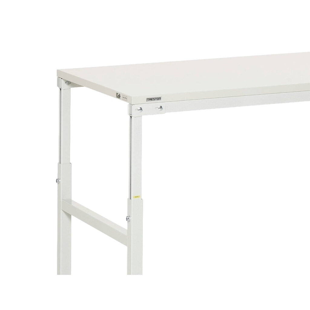 TRESTON Table de travail, table de base réglable en hauteur, capacité de charge 300 kg, lxP 1 000 x 700 mm N° de l'image du produit 5 : TRESTON Table de travail, table de base réglable en hauteur, capacité de charge 300 kg, lxP 1 000 x 700 mm