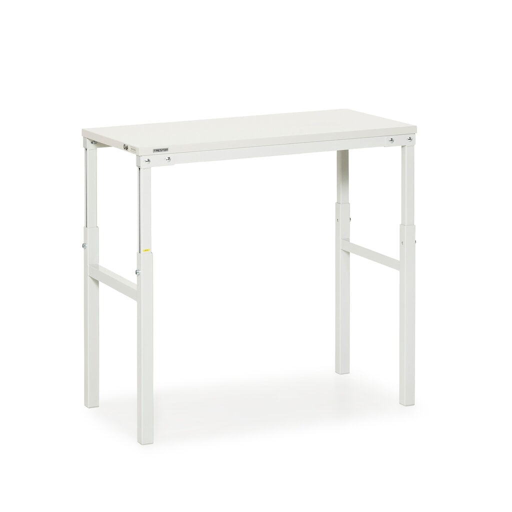 Illustration du produit: Table de travail TRESTON TP, ESD, réglable en hauteur manuellement, lxP 1 000 x 500 mm