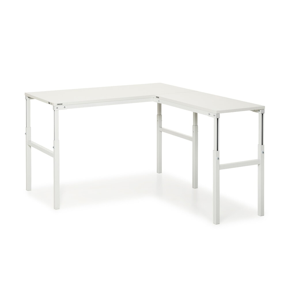 N° de l'image du produit 6 : Table de travail TRESTON TP, ESD, réglable en hauteur manuellement, lxP 1 800 x 700 mm