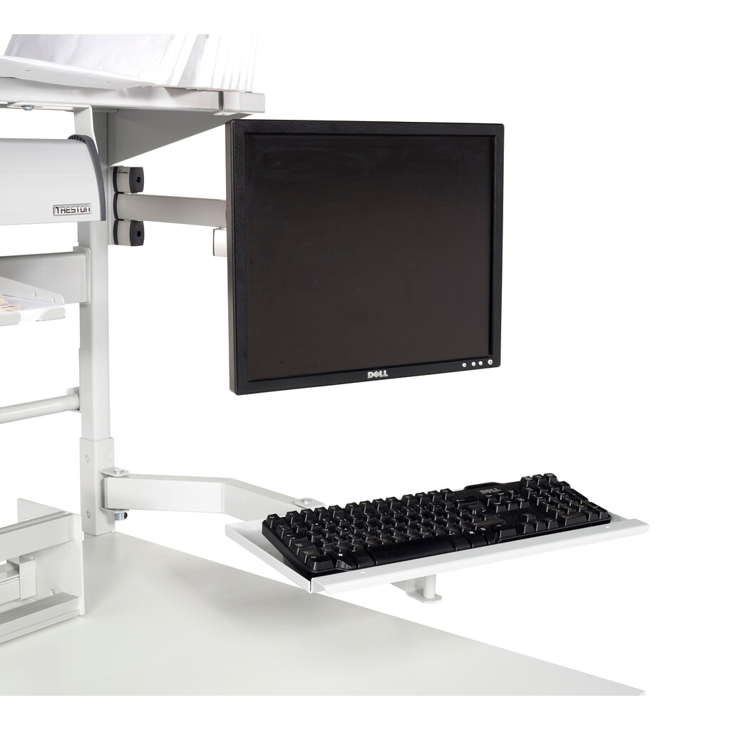 Bras pivotant pour écran plat pour table de travail TRESTON de type WB N° de l'image du produit 5 : Bras pivotant pour écran plat pour table de travail TRESTON de type WB