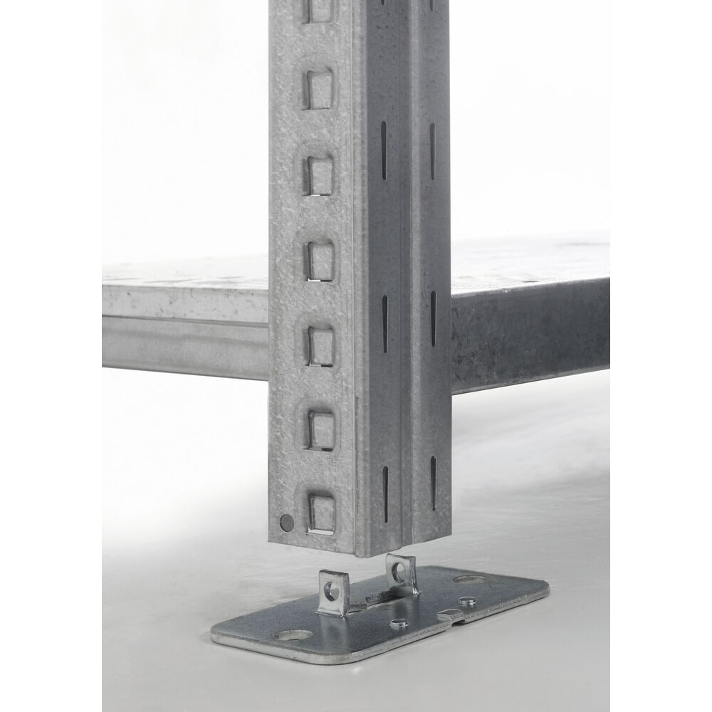 N° de l'image du produit 9 : ManOrga Rayonnage à tablettes, TA, avec tablettes en panneaux d'acier, FL 350 kg, galvanisé, H x l x P 2 000 x 1 000 x 400 mm