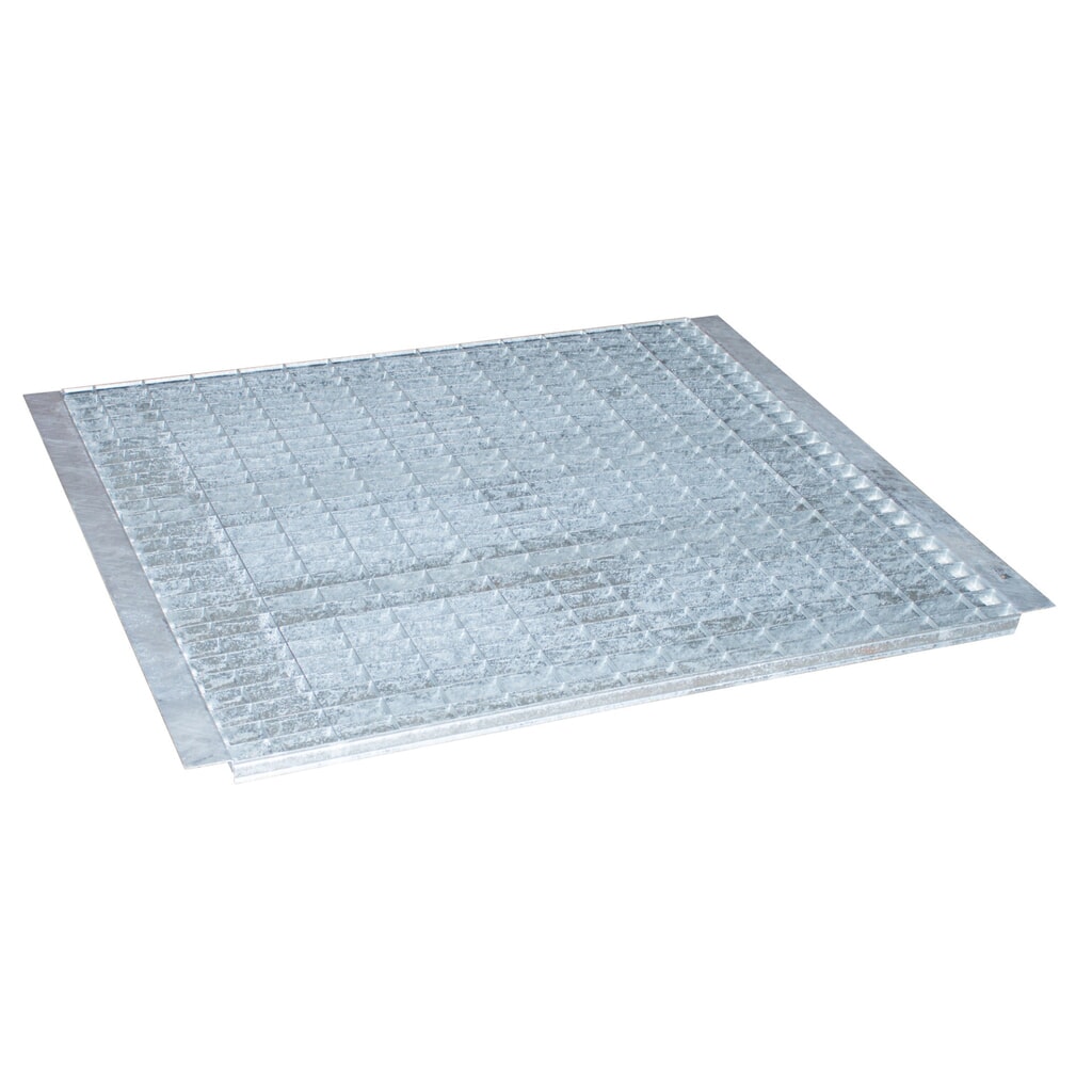Bauer® Gitterrost-Fachboden-Set für Gefahrstoffregal UR-G 2200 und UR-A 2200, feuerverzinkt Illustration du produit: Bauer® Gitterrost-Fachboden-Set für Gefahrstoffregal UR-G 2200 und UR-A 2200, feuerverzinkt