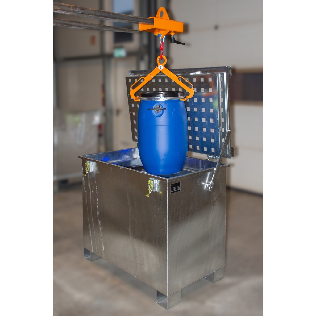 Bauer® Lithium-Ionen-Akku-Lagerbehälter LIL 340, feuerverzinkt N° de l'image du produit 2 : Bauer® Lithium-Ionen-Akku-Lagerbehälter LIL 340, feuerverzinkt