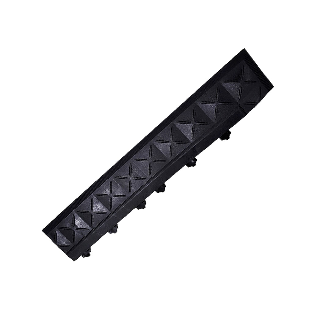 Sicherheits-Randleiste für REBOURNE® Anti-Ermüdungsmatte H-Serie, männlich mit Ecke, schwarz, BxL 100 mm x 550 mm Illustration du produit: Sicherheits-Randleiste für REBOURNE® Anti-Ermüdungsmatte H-Serie, männlich mit Ecke, schwarz, BxL 100 mm x 550 mm