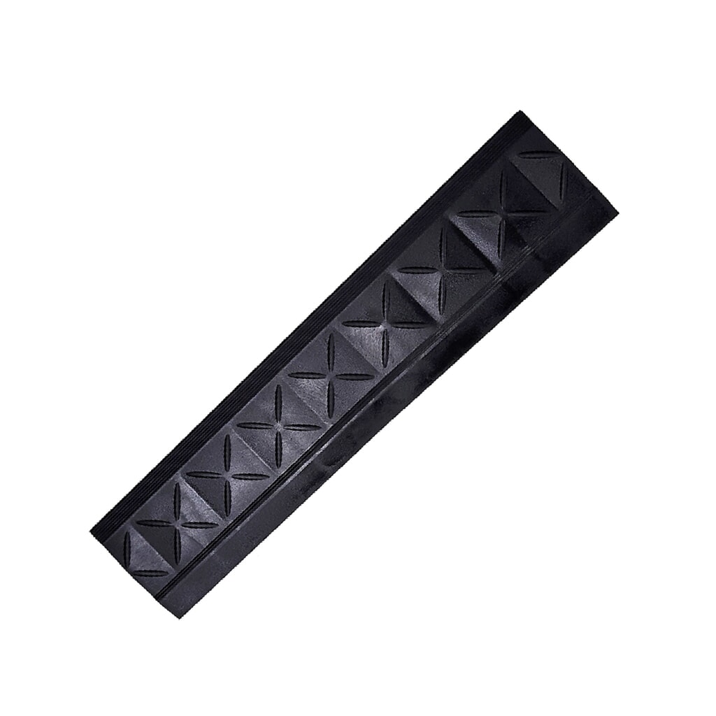 Illustration du produit: Sicherheits-Randleiste für REBOURNE® Anti-Ermüdungsmatte H-Serie, weiblich, schwarz, BxL 100 mm x 460 mm
