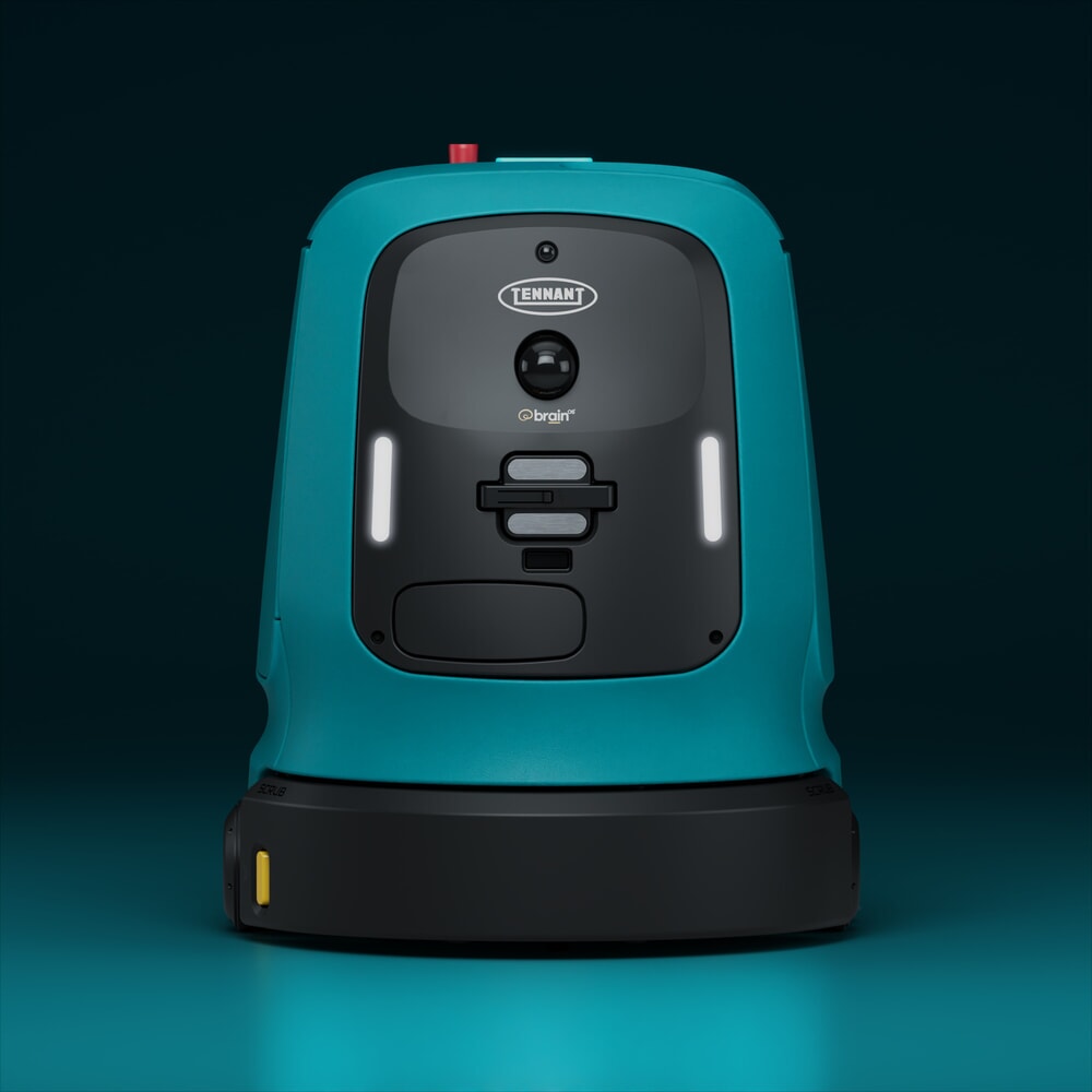 N° de l'image du produit 27 : Tennant® Reinigungsroboter X2 ROVR SCRUB, kompakte Bauweise, mit KI-Unterstützung