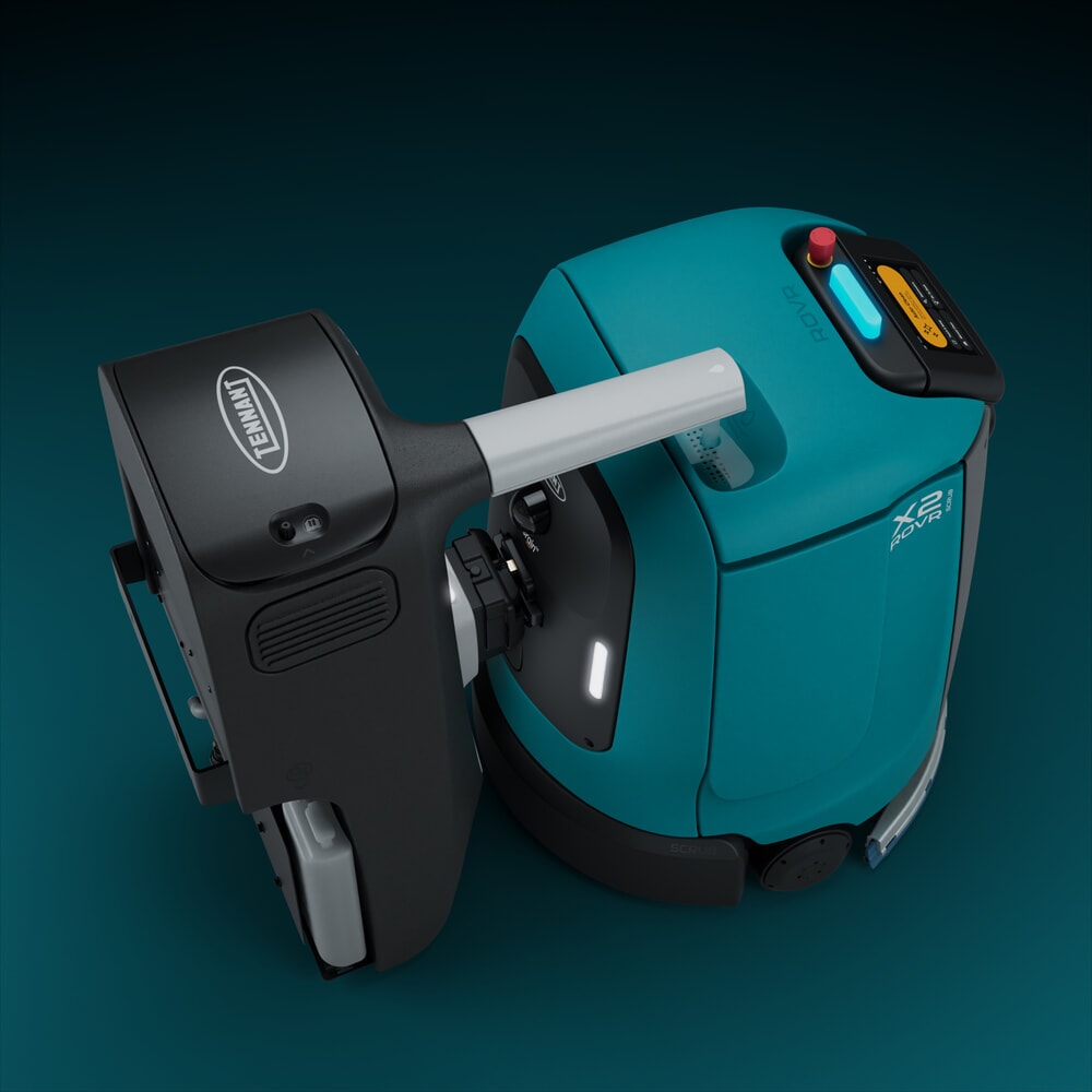 N° de l'image du produit 26 : Tennant® Reinigungsroboter X2 ROVR SCRUB, kompakte Bauweise, mit KI-Unterstützung