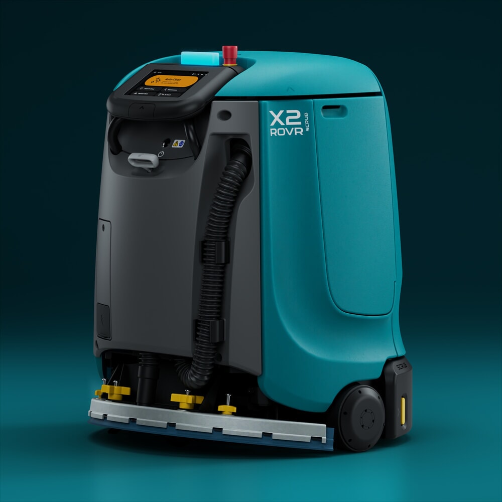 N° de l'image du produit 24 : Tennant® Reinigungsroboter X2 ROVR SCRUB, kompakte Bauweise, mit KI-Unterstützung