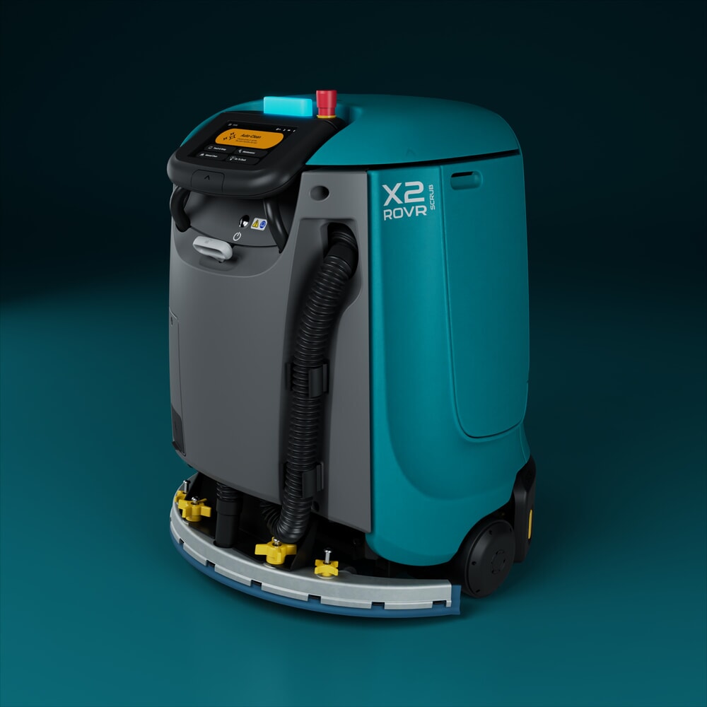 N° de l'image du produit 23 : Tennant® Reinigungsroboter X2 ROVR SCRUB, kompakte Bauweise, mit KI-Unterstützung