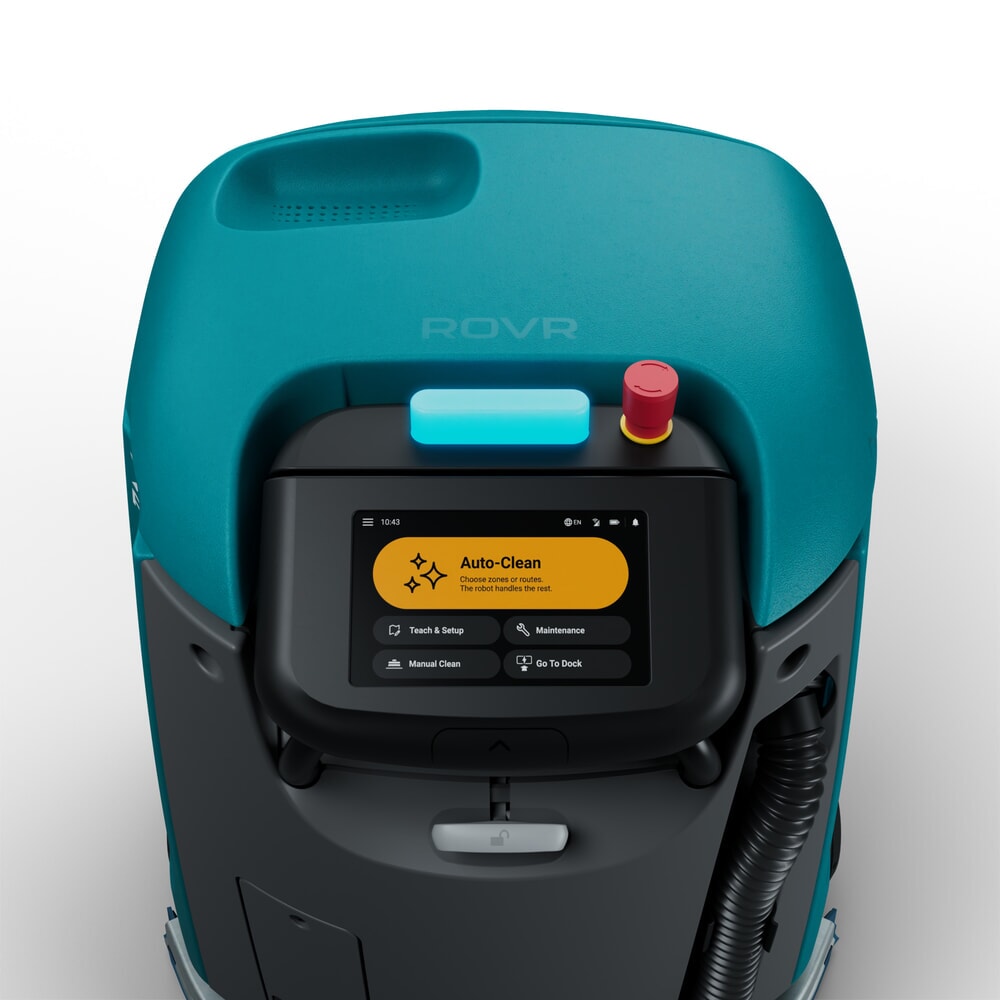 N° de l'image du produit 19 : Tennant® Reinigungsroboter X2 ROVR SCRUB, kompakte Bauweise, mit KI-Unterstützung