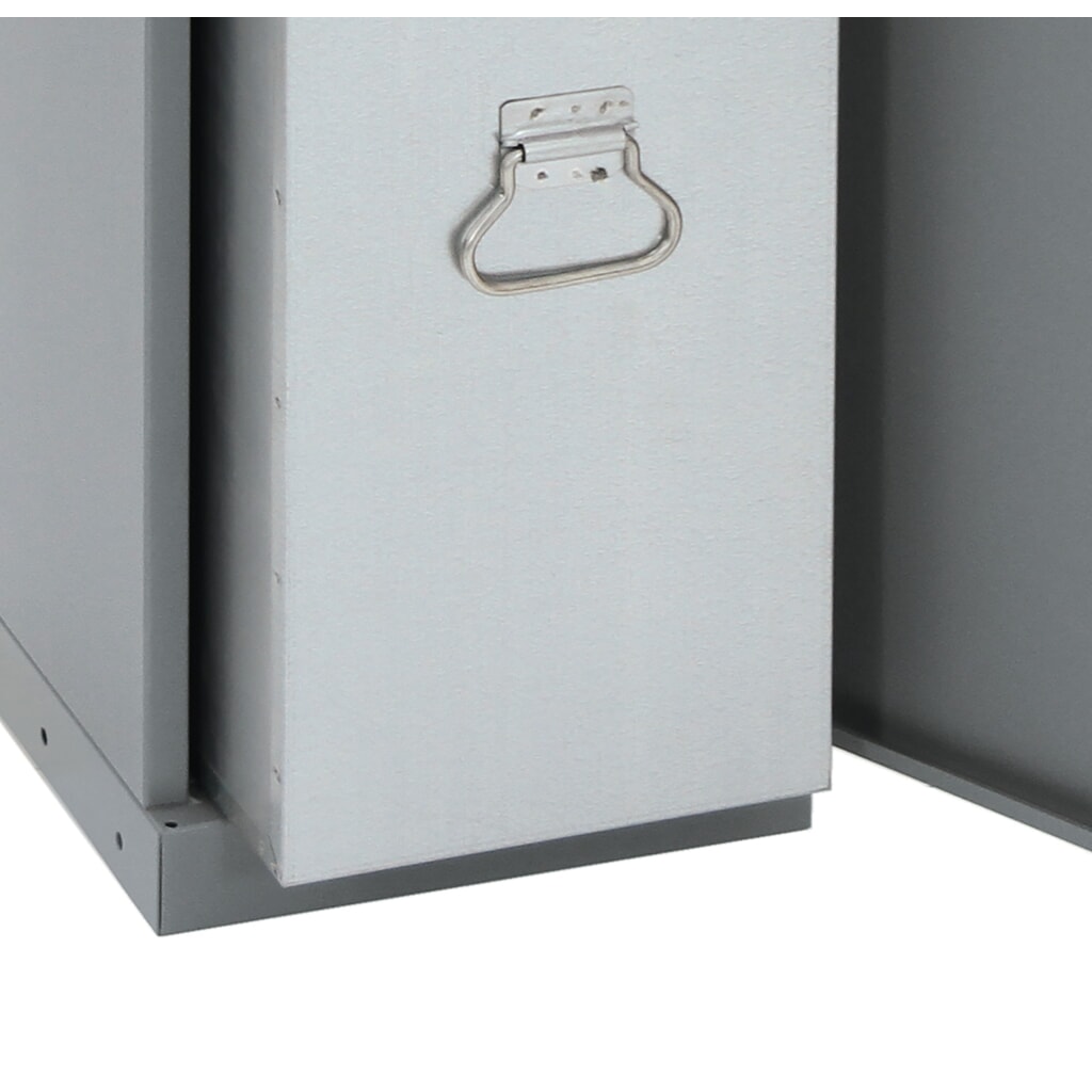 N° de l'image du produit 2 : Collecteur de déchets stumpf®, 1x 70 litres, couvercle bleu