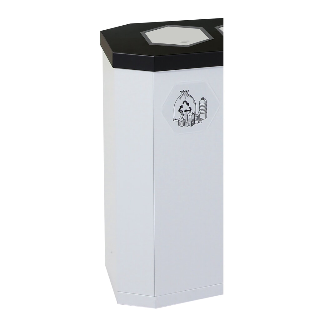 Conteneur à déchets stumpf®, Sixco 3 smart gris clair N° de l'image du produit 4 : Conteneur à déchets stumpf®, Sixco 3 smart gris clair