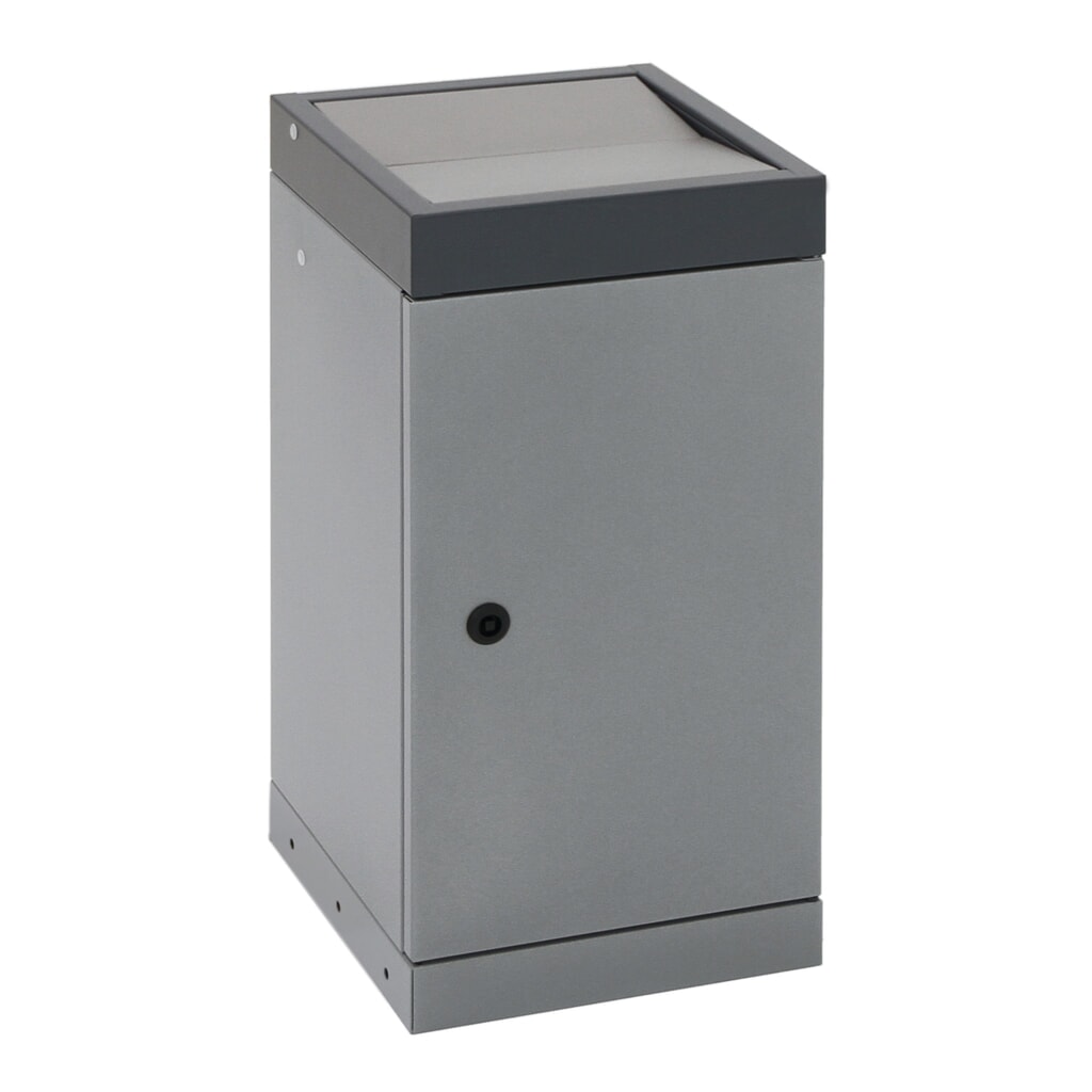 N° de l'image du produit 6 : Collecteur de déchets stumpf®, 1x 30 litres, couvercle anthracite