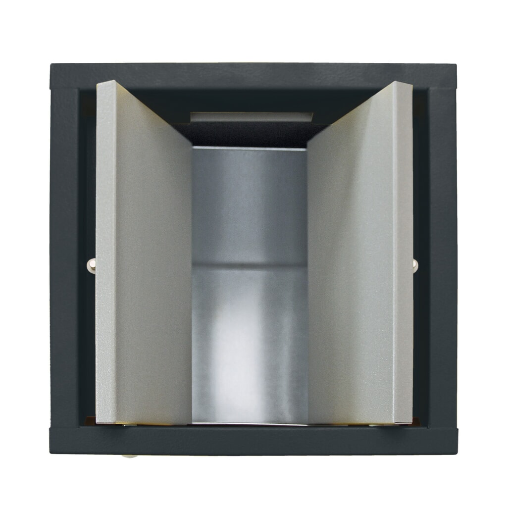 N° de l'image du produit 7 : Collecteur de déchets stumpf®, 1x 30 litres, couvercle anthracite