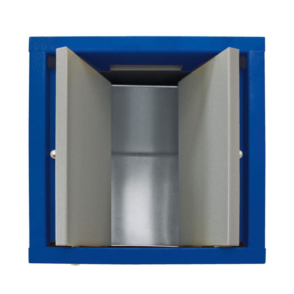 Collecteur de déchets stumpf®, 1x 30 litres, couvercle bleu N° de l'image du produit 7 : Collecteur de déchets stumpf®, 1x 30 litres, couvercle bleu