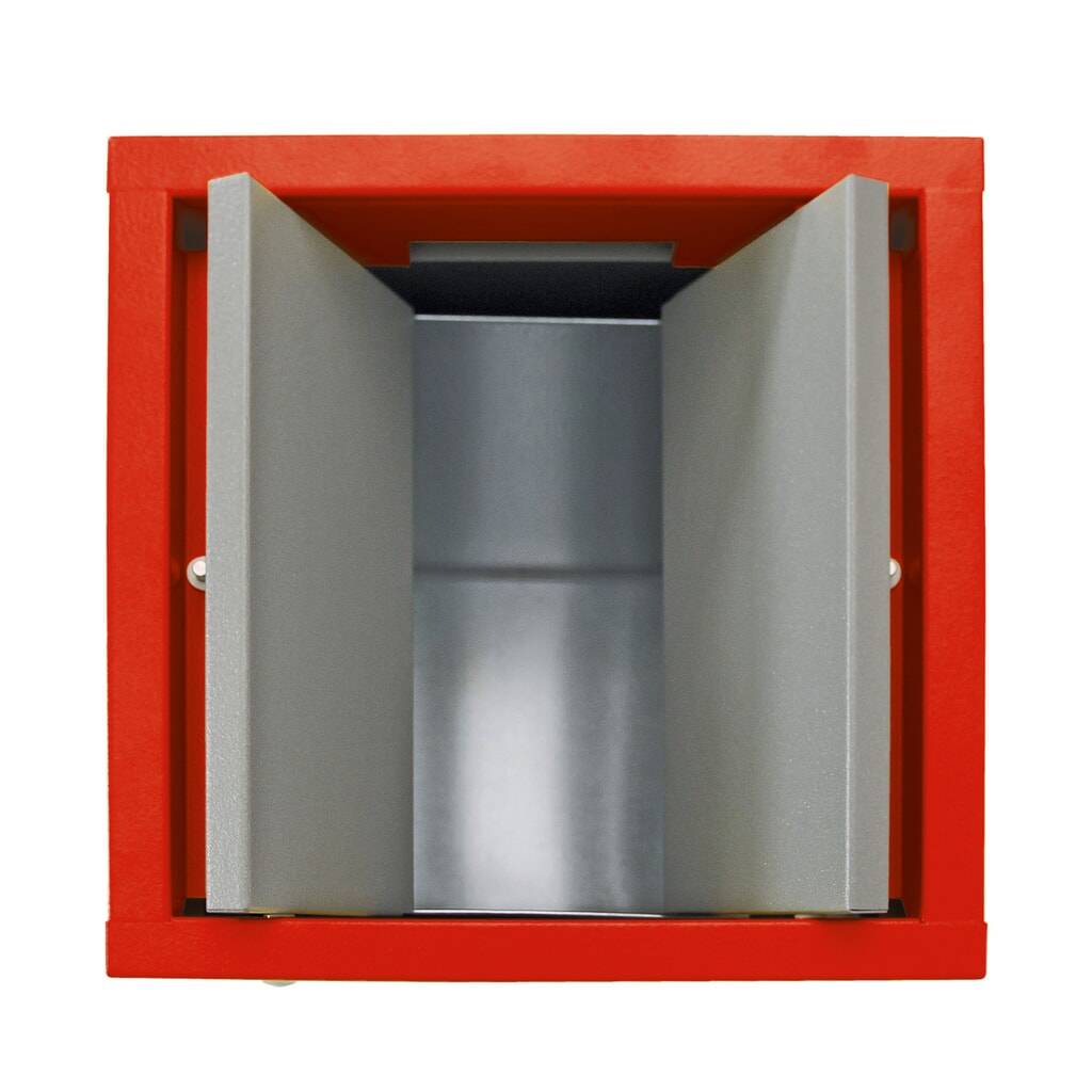 Collecteur de déchets stumpf®, 1x 30 litres, couvercle rouge N° de l'image du produit 7 : Collecteur de déchets stumpf®, 1x 30 litres, couvercle rouge