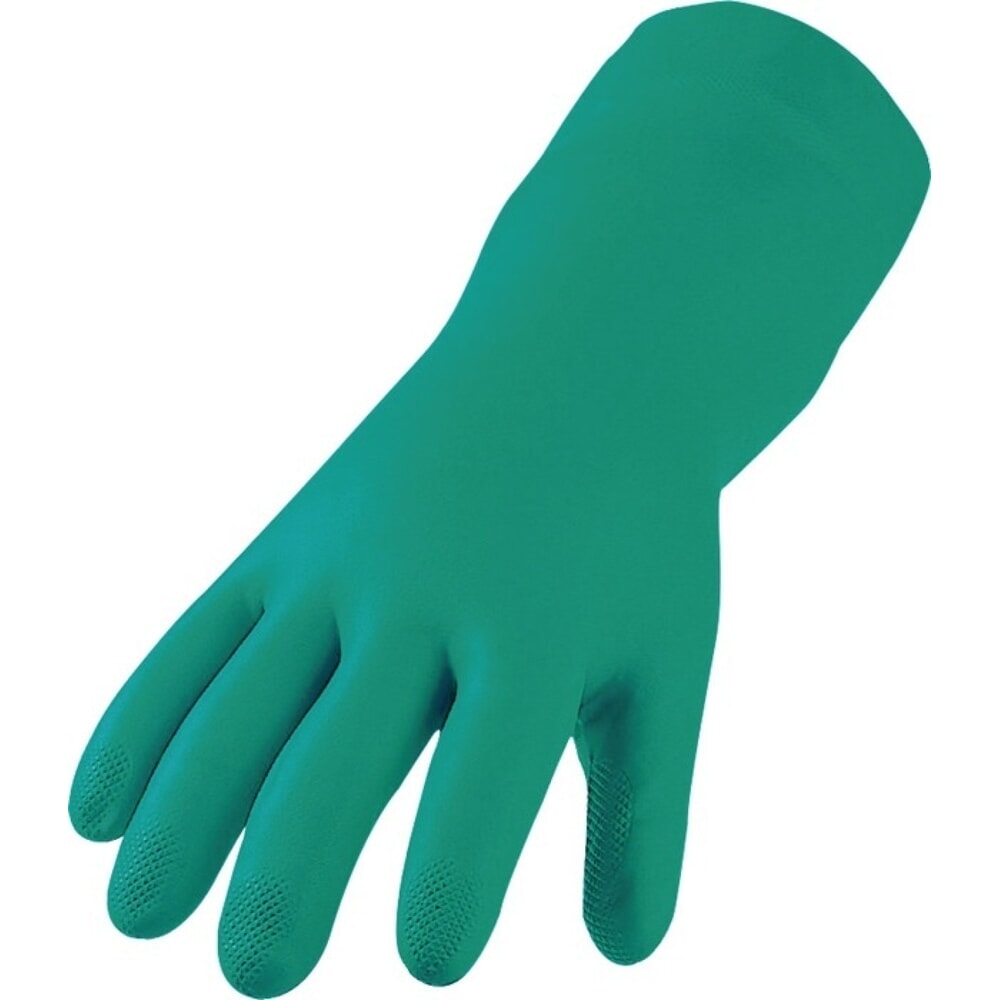 Illustration du produit: ASATEX Chemiehandschuh Gr.9 grün EN 388,EN 374
