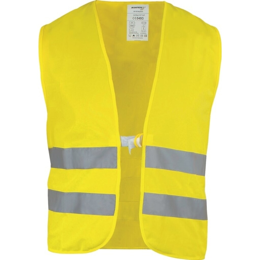 ASATEX Warnweste Gr.univ.gelb EN 20471 Kl.2 Illustration du produit: ASATEX Warnweste Gr.univ.gelb EN 20471 Kl.2