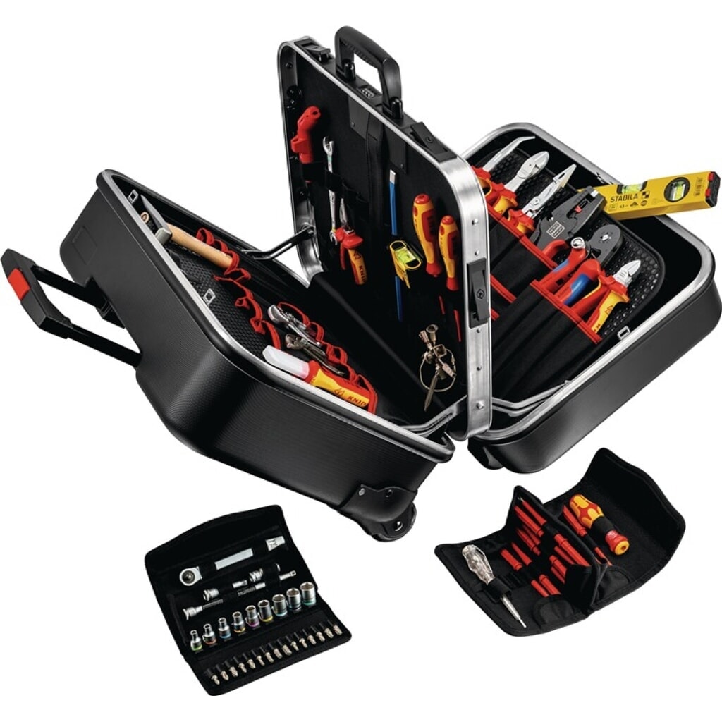 Illustration du produit: Assortiment d'outils Big Twin Move électrique 63 pièces dans mallette rigide ave
