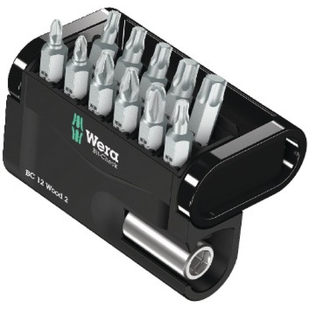 N° de l'image du produit 2 : Assortiment d'embouts Bit-Check 12 Wood 2 12 pièces PH/PZD/TX WERA