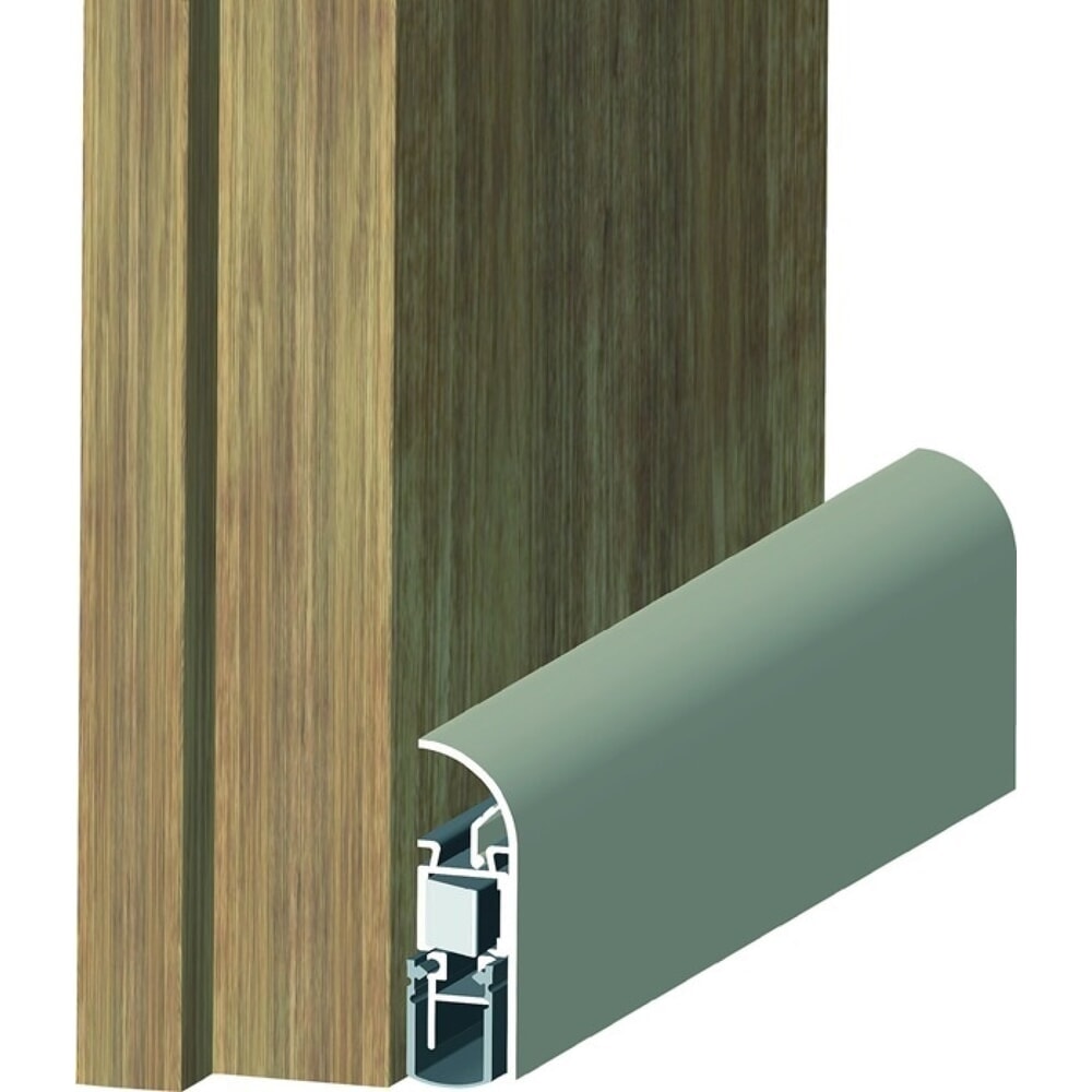 Illustration du produit: ATHMER Türdichtung Schall-Ex® Applic A, Aluminium silber, 1-seitig Länge 805 mm, Holztüren