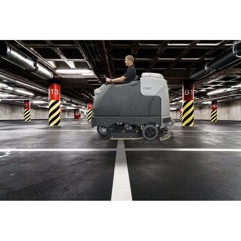 N° de l'image du produit 10 : Nilfisk® autolaveuse autoportée SC 6500, rendement surfacique théorique : 9 000 m²/h