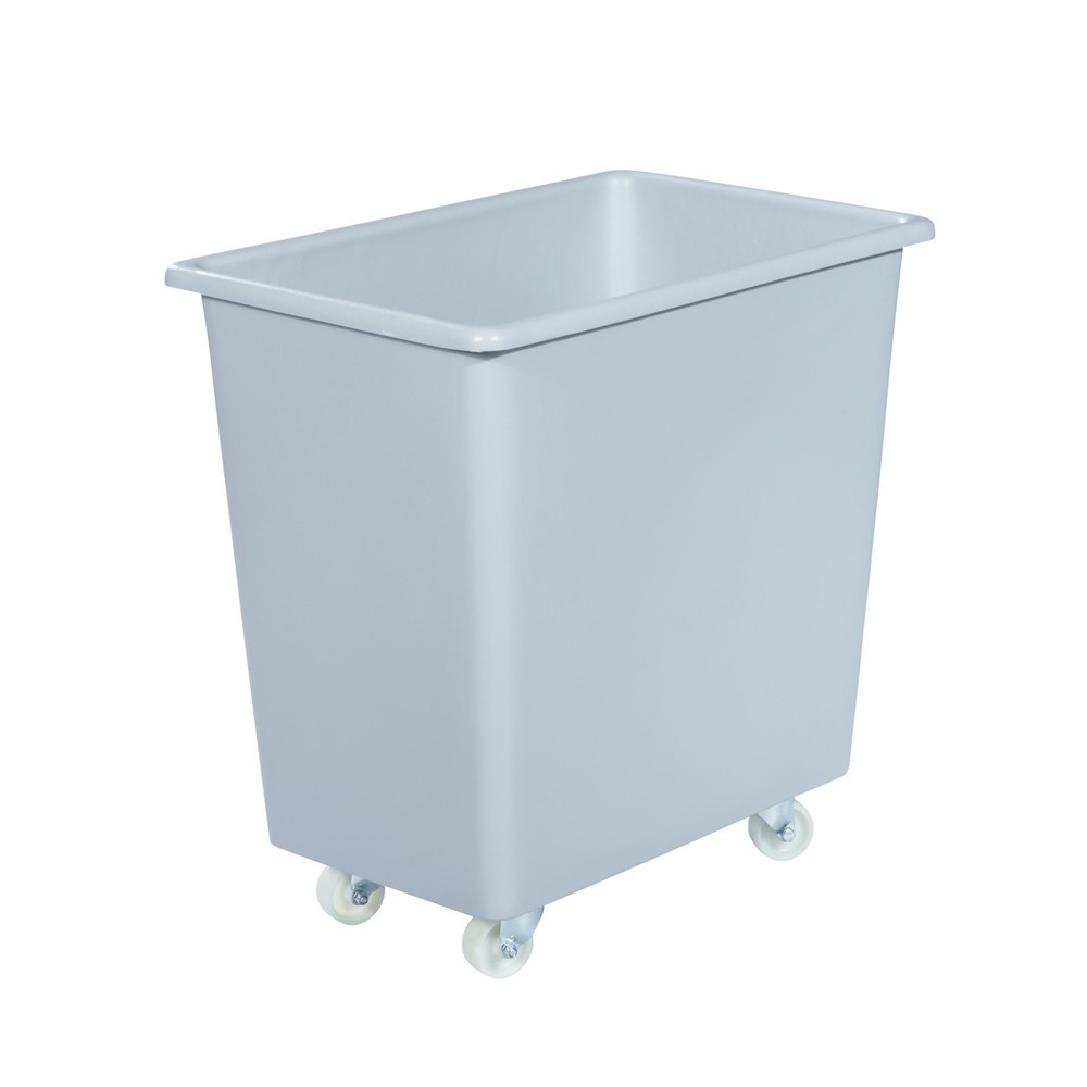 N° de l'image du produit 1 : Conteneur à roulettes, l x P 660 x 432 mm, gris