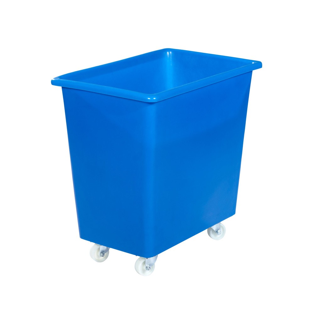 Illustration du produit: Conteneur à roulettes, l x P 660 x 432 mm, bleu