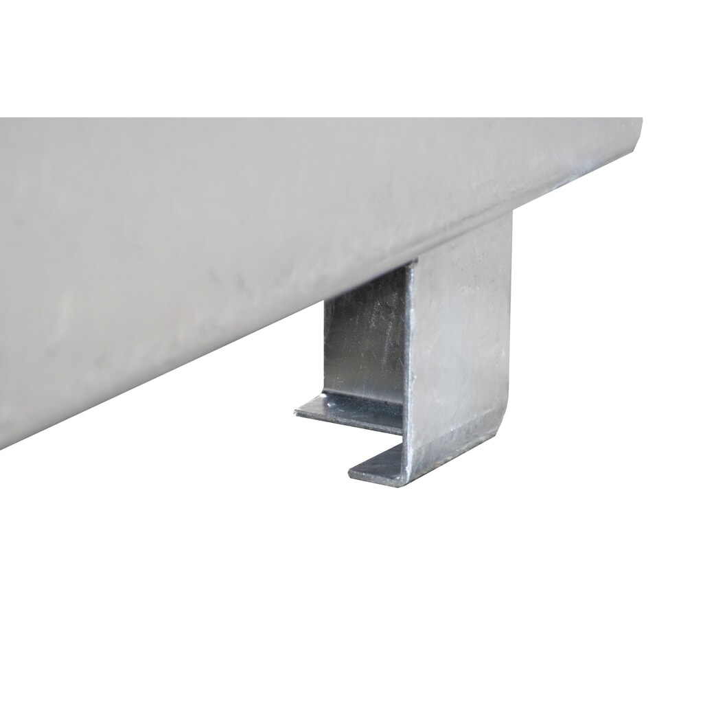 N° de l'image du produit 2 : Steinbock® bac de rétention , 4 x 200 l, H x l x P 415 x 1 200 x 1 200 mm, grille incluse, galvanisé à chaud