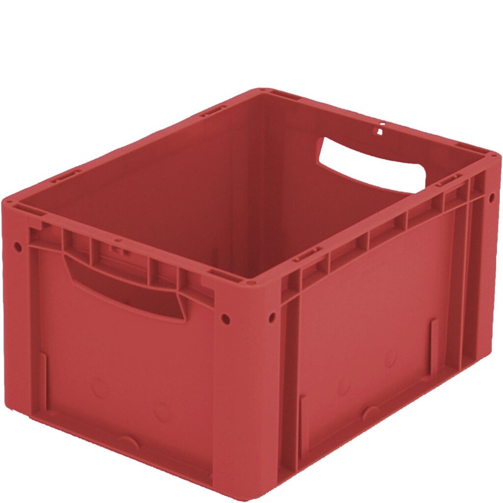Bito Eurobox XL, haut. x larg. x prof. 220 x 300 x 400 mm, 19 litres, rouge Illustration du produit: Bito Eurobox XL, haut. x larg. x prof. 220 x 300 x 400 mm, 19 litres, rouge