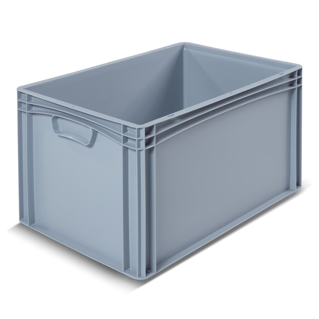Illustration du produit: Alpha Eurobox en polypropylène (PP) à parois fermées, 64,5 litres, haut. x larg. x prof. 320 x 600 x 400 mm