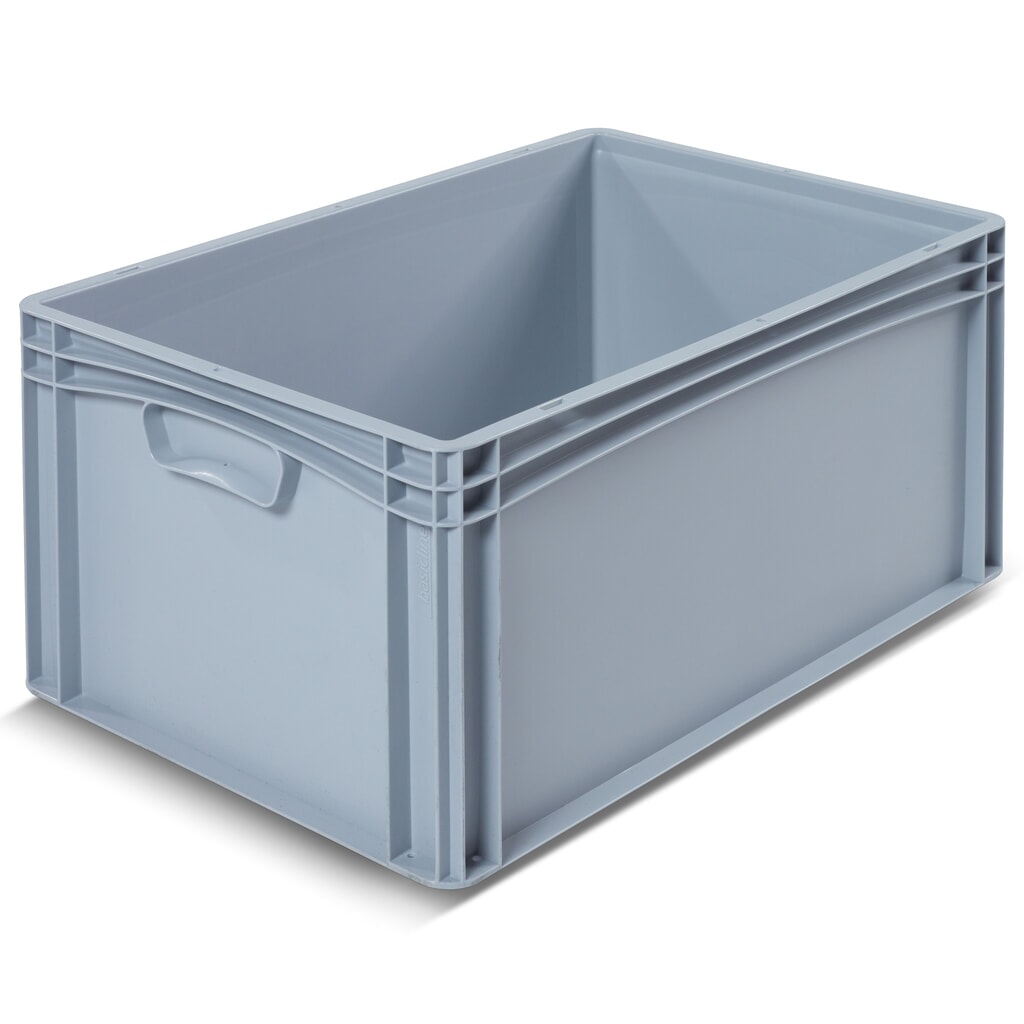 Alpha Eurobox en polypropylène (PP) à parois fermées, 54,4 litres, haut. x larg. x prof. 270 x 600 x 400 mm Illustration du produit: Alpha Eurobox en polypropylène (PP) à parois fermées, 54,4 litres, haut. x larg. x prof. 270 x 600 x 400 mm