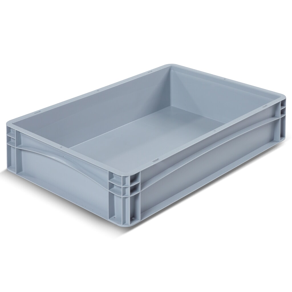 Alpha Eurobox en PP à parois fermées, 23,9 litres, haut. x larg. x prof. 120 x 600 x 400 mm Illustration du produit: Alpha Eurobox en PP à parois fermées, 23,9 litres, haut. x larg. x prof. 120 x 600 x 400 mm