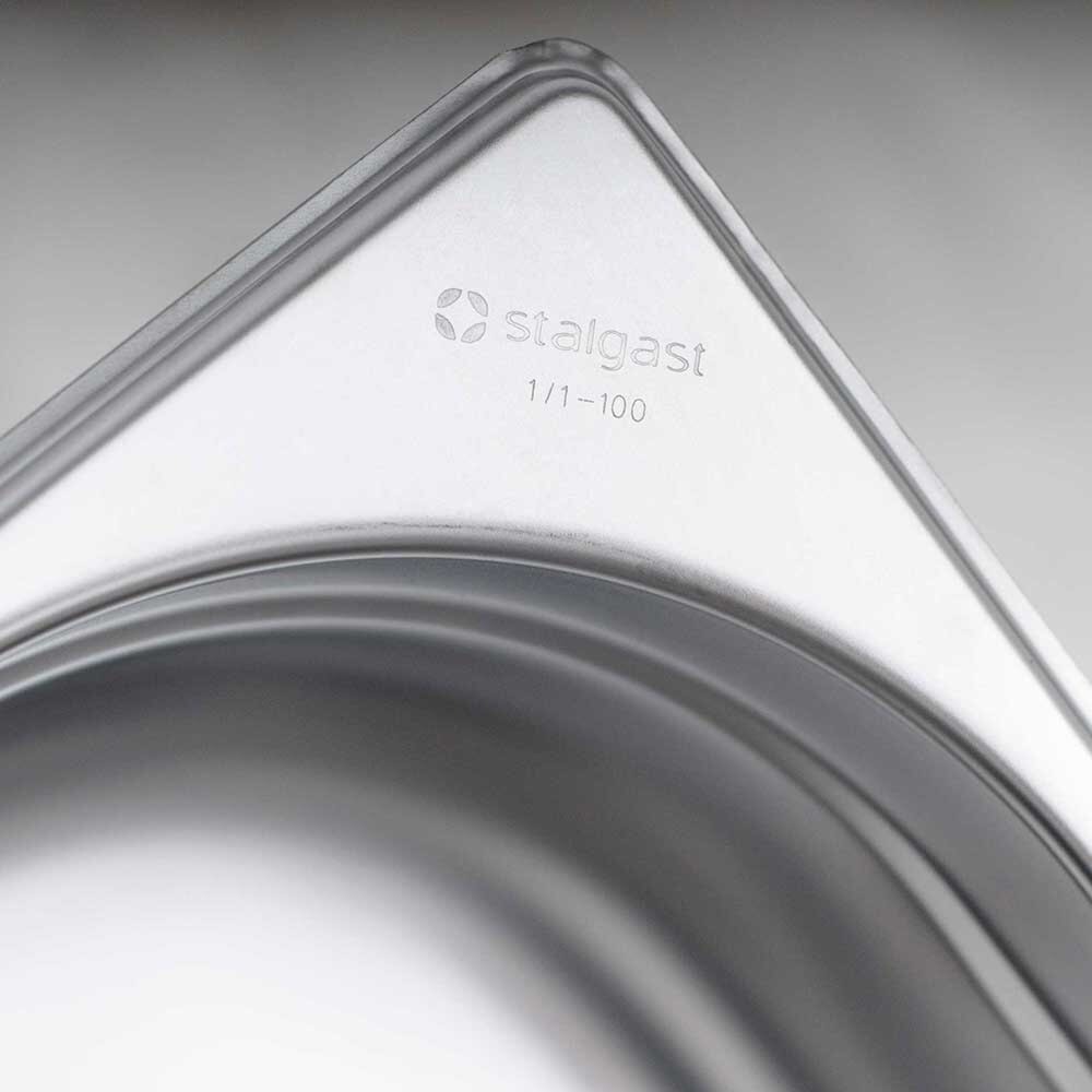 N° de l'image du produit 2 : Bac Gastronorm Stalgast série STANDARD, GN 1/2 (40mm)