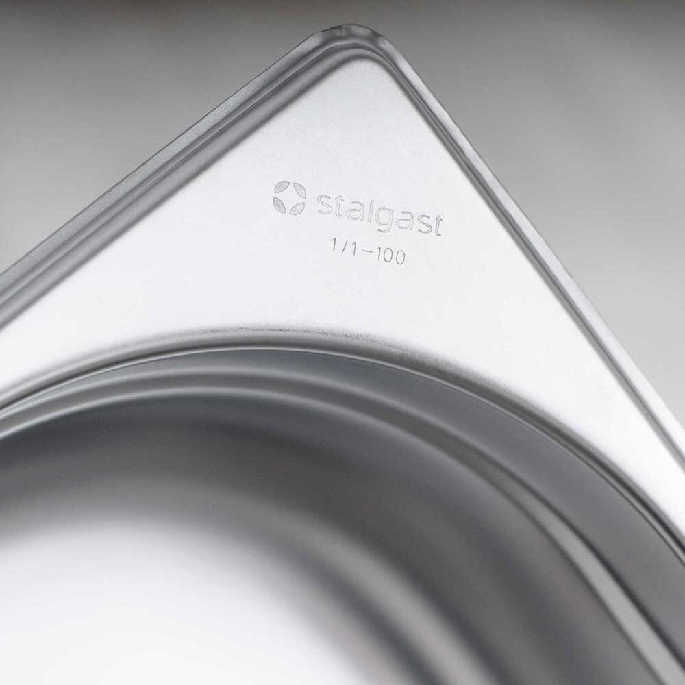 N° de l'image du produit 2 : Bac Gastronorm Stalgast série STANDARD, GN 2/4 (40mm)