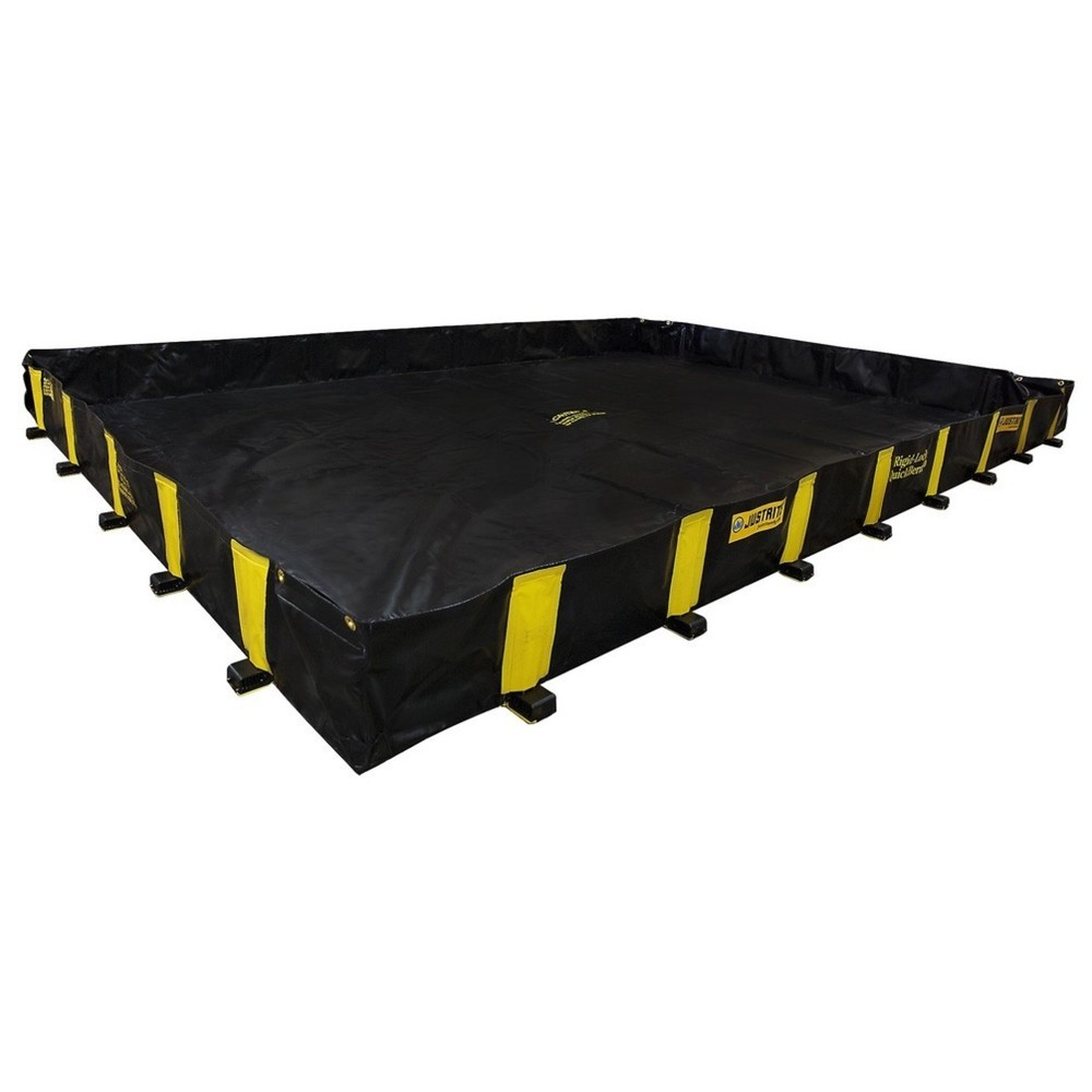 Illustration du produit: Justrite® bac de rétention pliable en PVC QuickBerm®, capacité 7 230 l